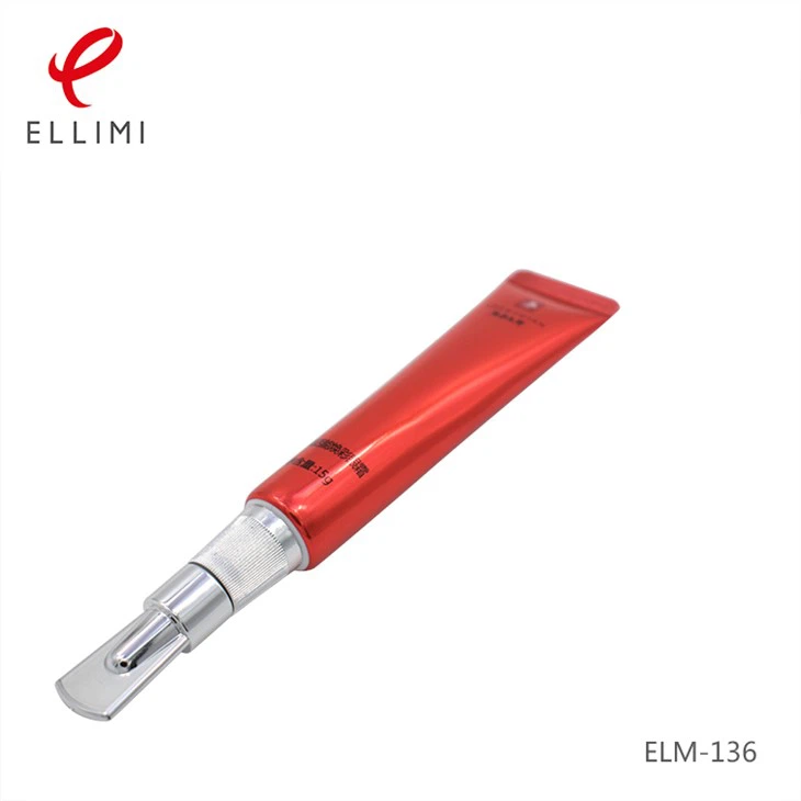 Tubu tal-Ippakkjar Kożmetiku aluninum għall-krema tal-għajnejn