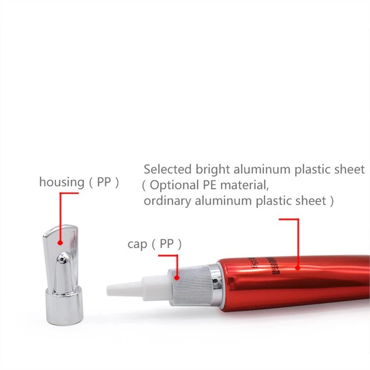 Aluninum Cosmetic Packaging Tube For Eye Cream