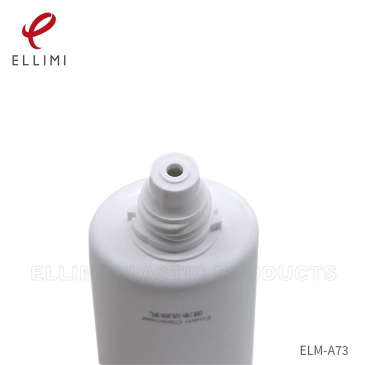 Oval Plastic Tube With Cap